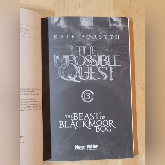 The Impossible Quest Series Books Lot of 4 PB books by Kate Forsyth #1-4 VG Cond - Picture 10 of 12